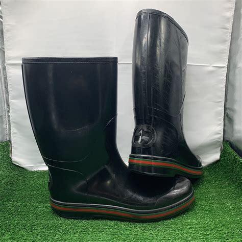 gucci men's rain boots|gucci men's chelsea boots.